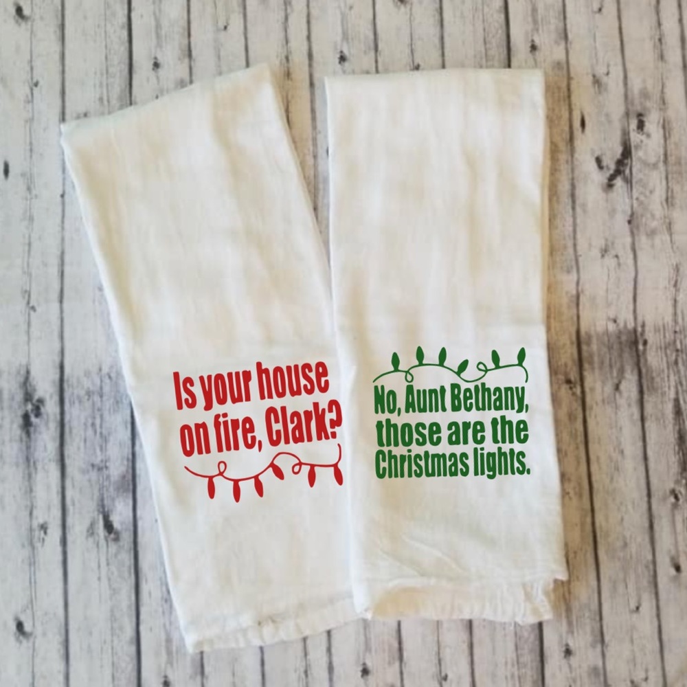 Christmas Vacation Hand towels